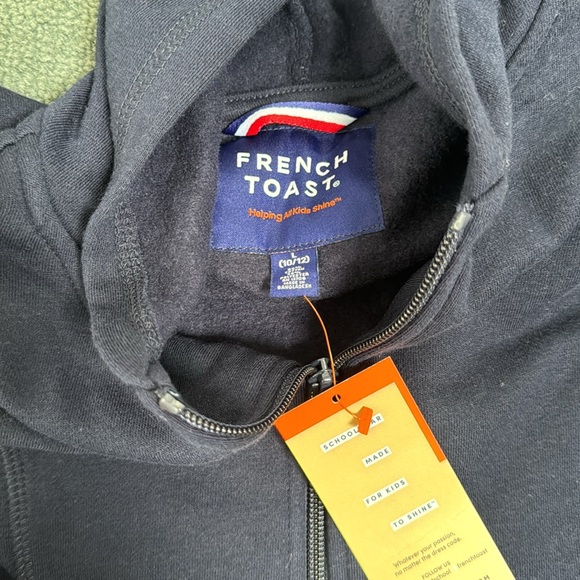 Girls French Toast Zip up jacket - Picture 4 of 5